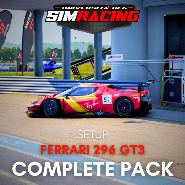 Setups per tutte le piste - Ferrari 296 GT3
