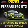ACC: Complete Pack Setup Ferrari 296 GT3