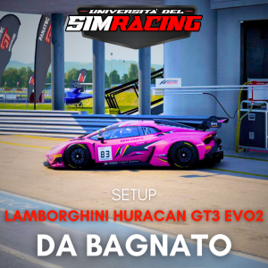 Pack Setup Lamborghini Huracan GT3 EVO 2 - Bagnato/Wet