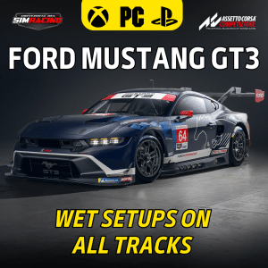 ACC: Wet Pack Setup Ford Mustang GT3